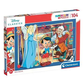 Disney Pinokkió 104db-os Super puzzle - Clementoni