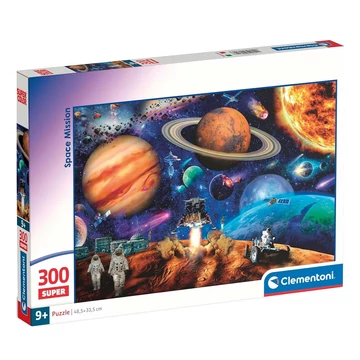 űrküldetés 300db-os Super puzzle - Clementoni