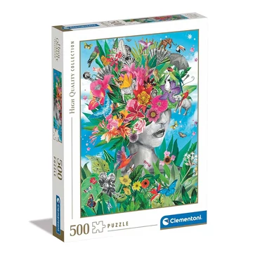 Fejjel a dzsungelben HQC 500db-os puzzle - Clementoni