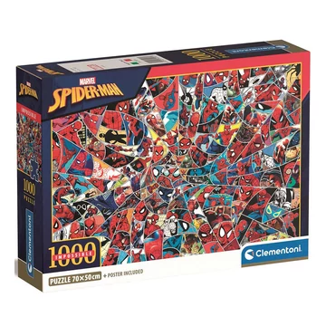 Pókember 1000db-os lehetetlen puzzle 70x50cm - Clementoni