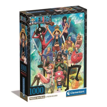 One Piece 1000db-os compact puzzle 50x70cm - Clementoni