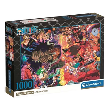 One Piece 1000db-os compact puzzle 70x50cm - Clementoni