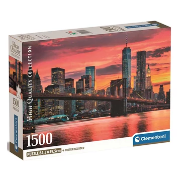 Híd az alkonyatban 1500db-os HQC puzzle 84,5x59,5cm - Clementoni