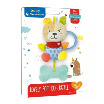 Clementoni Baby: Puha kutyusos bébicsörgő - Clementoni