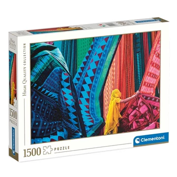 Színes szövetek HQC 1500db-os puzzle - Clementoni