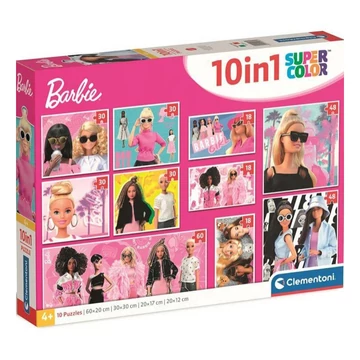 Barbie 10az1-ben puzzle szett - Clementoni