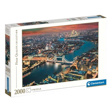 Londoni légifelvétel HQC 2000db-os puzzle - Clementoni