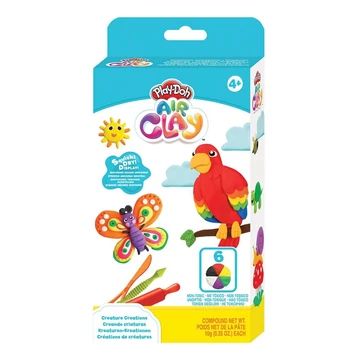 Play-Doh: Air Clay levegőre száradó gyurma szett - Állatok és rovarok