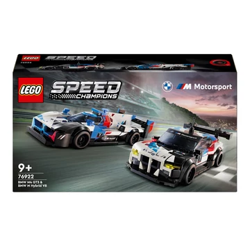 LEGO® Speed Champions: BMW M4 GT3 & BMW M Hybrid V8 versenyautók (76922)