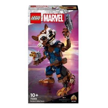 LEGO® Super Heroes: Mordály és Baby Groot (76282)