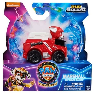 Mancs őrjárat A Szuperfilm: Pup Squad Racers Marshall minifigura járművel - Spin Master