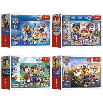 Mancs őrjárat: Szuper csapat 20db-os MiniMaxi puzzle - Trefl