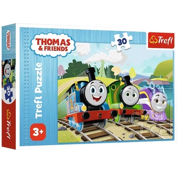 Thomas a gőzmozdony 30 db-os puzzle - Trefl