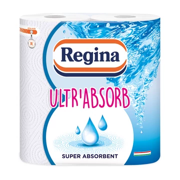 Regina ultra absor papírtörlő 3 rétegű 2 tekercs 60 lap
