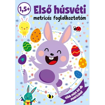 Első húsvéti matricás foglalkoztatóm 1,5 éves kortól