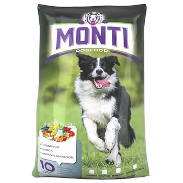 Monti marha kutyaeledel 10kg - csak egyedi szállítással vagy személyes átvétellel