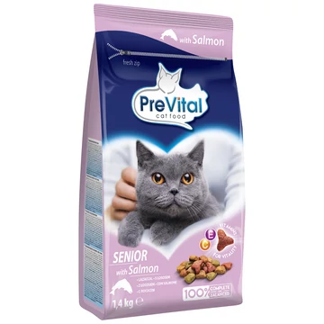 Prevital száraz macska eledel lazac 1,4 kg