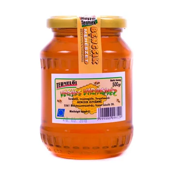 Bencsik vegyes virágméz üvegben 500g