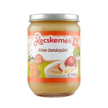 Kecskeméti Alma banánpüré bébidesszert 4 hónapos kortól 190 g