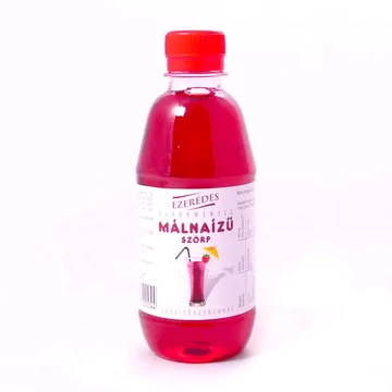 Ezerédes szörp málna ízű édesítőszerrel 330ml