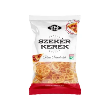 Liza Snack Pizzás szekérkerék burgonyaszirom 40g