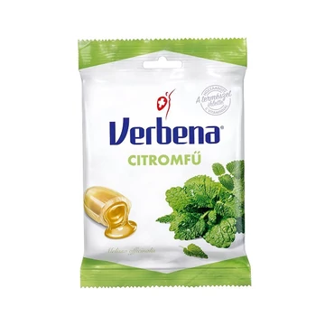 Verbena töltött cukor 60g citromfű