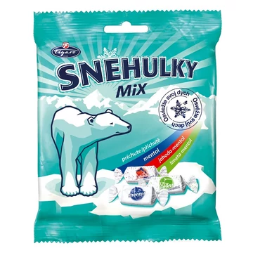 Snehulky mix mentolos karamella 150g
