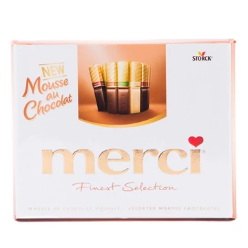 Merci Finest Selection Assorted Mousse Chocolates 210 g