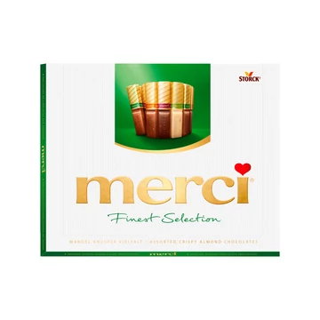 Merci Finest Selection 4 mandulás csokoládékülönlegesség 250 g