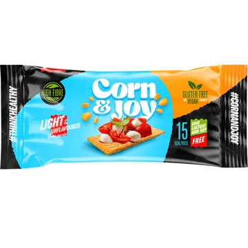 Gluténmentes Corn&amp;Joy Extrudált kenyér light 20g