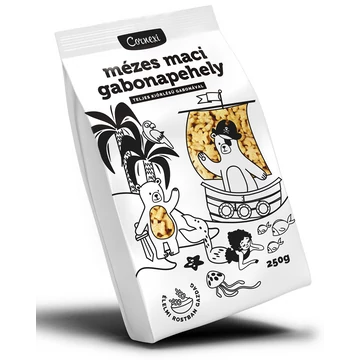 Cornexi mézes maci gabonapehely teljes kiőrlésű gabonával 250 g