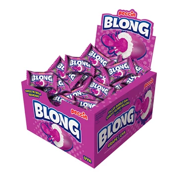 Blong kékszőlős rágógumi 40x5g