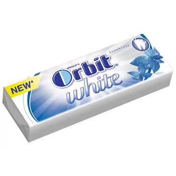 Orbit fehér mentolos rágógumi 30x14g