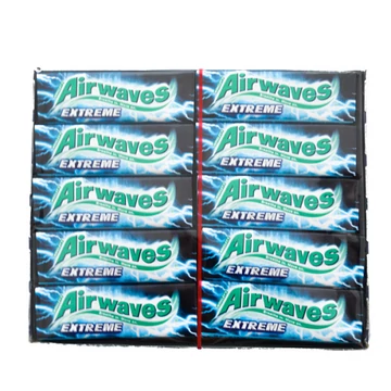 Airwaves extrém mentolos rágógumi 30x14g