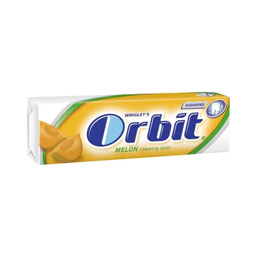 Orbit sárgadinnyeízű cukormentes rágógumi édesítőszerrel 30x14 g