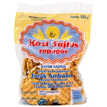 Furák natur sajtos ropogós 125g