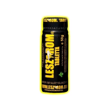 Leszarom tabletta mentol ízben 45g