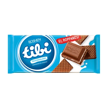Tibi tejcsokoládé tejkrémmel és ostyával 90 g