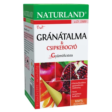 Naturland gránátalma-csipkebogyó gyümölcstea 40g