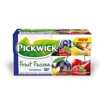 Pickwick fruit fusion kék gyümölcsös teaválogatás 38,75g