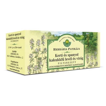 Herbária kerti és spanyol kakukkfű 25x1g