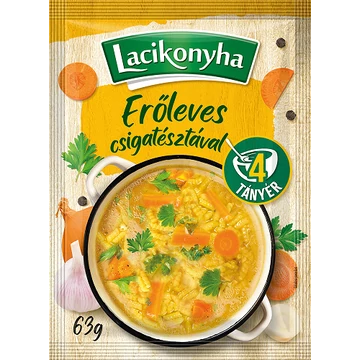 Lacikonyha erő leves csigatésztával 63g
