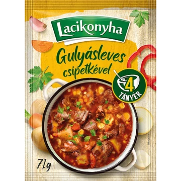 Lacikonyha gulyásleves csipetkével 71g