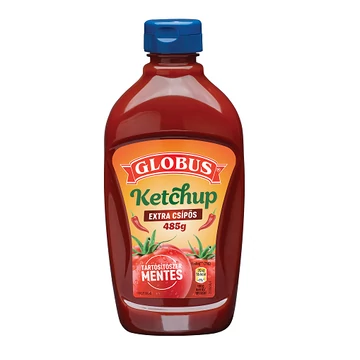 Globus extra csípős ketchup 485g