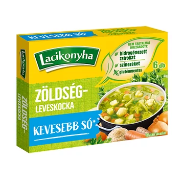 Lacikonyha zöldségleves kocka 60g