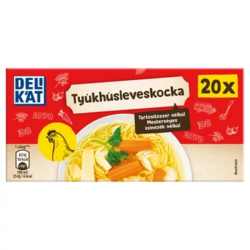 Delikát tyúkhús leves kocka 60g