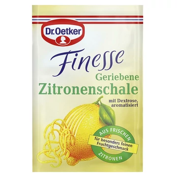 Dr. Oetker finess reszelt citromhéj 3x6g