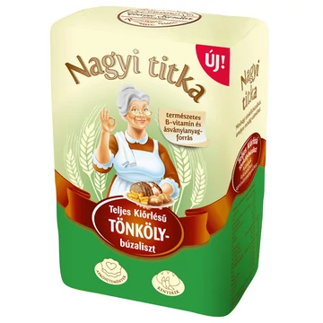 Nagyi titka teljes kiőrlésű tönkölybúzaliszt 1 kg