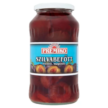Premiko felezett szilvabefőtt 720g