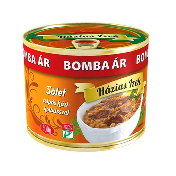 Házias Ízek sólet csípős házikolbásszal 500 g